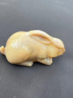 KOH-I-NOOR - Starý celuloidový ZAJÍČEK na setrvačník - 4