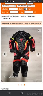 Dětská moto kombinéza - 4