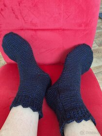 ručně pletené ponožky - 4