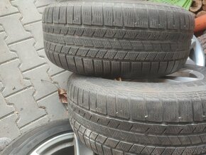 BMW x5 ALU kola+zimní pneu - 4