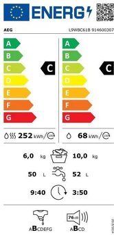 Pračka se sušičkou s tepelným čerpadlem AEG SensiDry L9WBC61 - 4