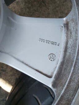 Prodám originální alu Škoda Octavia 4 - 17" s pneu - 4