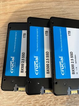Zcena nové,nevyužité,rychlé SSD disky 1TB CT1000BX500SSD1 - 4