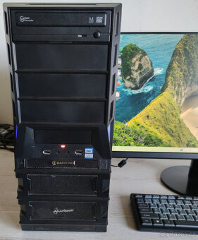 PC sestava-4x3Hz-8GB RAM-128GB+1000GB HDD-24LCD-W11 - 4