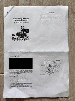 Termotransferový lis (termolis) FM 1151 - 4