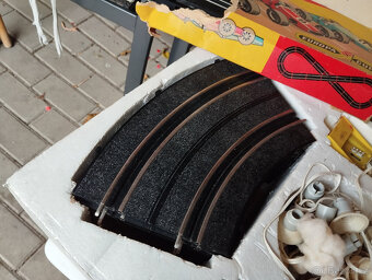 Autodráha MC Laren Ites, 2ks autíčka,staré hračky 1978 - 4