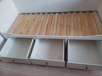 Rozkládací postel Ikea Hemnes 2ks - 4