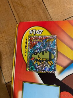Pokemon samolepkové album 2001 - 4