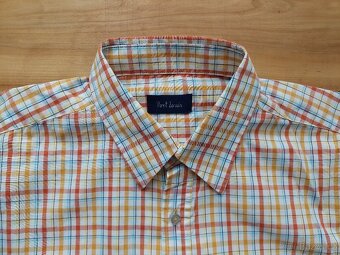 Zánovní košile - krátký rukáv, L-XL, pánská mužská - SLEVA - 4