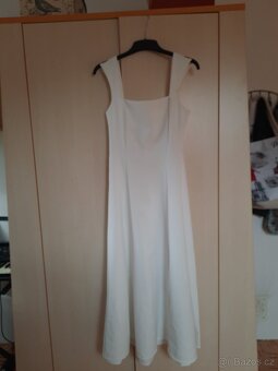 Bílé šaty do tanečních - 4