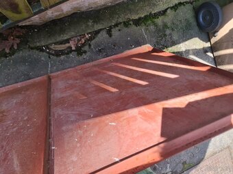 2x kovové protipožární dveře - 4