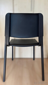 IKEA TEODORES - černé židle 2ks - 4
