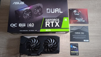 RTX 3070 ASUS DUAL O8G - PERFEKTNÍ STAV - JAKO NOVÁ - 4