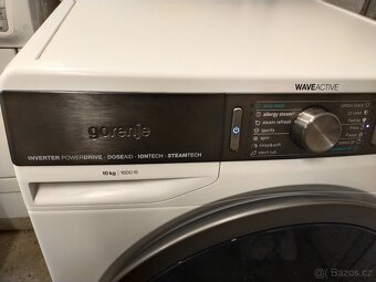Prodám  zánovní dig. pračku zn.GORENJE-10KG,1600 OT.-DOVEZU - 4