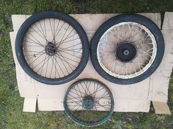 motor NSU 501 + díly různé - 4