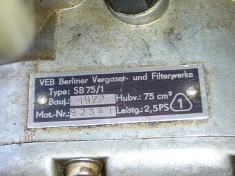 Lodní pomocný motor Tümler - 4