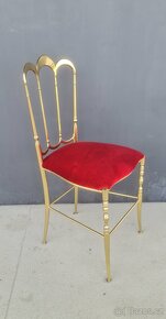 Zámecká bronzová židle - 4