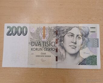 Bankovka dva tisíce série E - 4