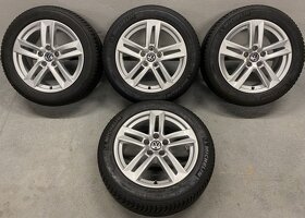 KOMPLET VW 17" 5X112 ET42 +215 55 R17 MICHELIN - 4