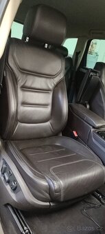Airbagova sada palubka airbagy pásy hnědá barva Touareg 7p - 4