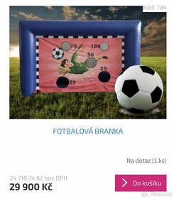 SLEVA prodam fotbalove sipky 6 m včetně fukaru - 4