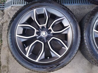 Zimní alu sada Škoda Kodiaq 19" 5x112 - 4