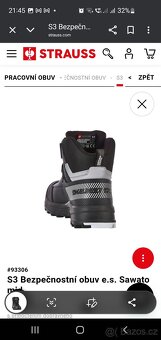 Pracovní boty 45 - Strauss - 4