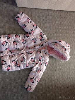 Dětské zimní bundy vel. 92 - 4