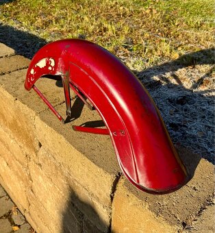 Jawa ČZ 250 350 kývačka - přední blatník - 4