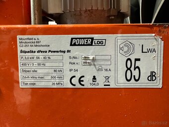 Štípačka na dřevo 8t PowerLog - 4