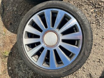 Kola R17, dvojí rozteč 5x100 a 5x112, 225/45/17, vzorek 5mm - 4