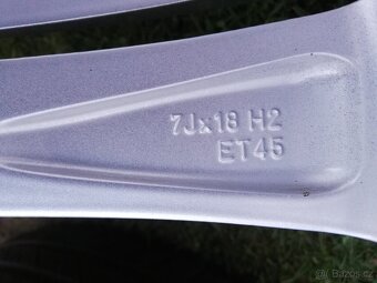 alu Škoda Karoq 215/50/18 letní,alu Mytikas Škoda 18" orig. - 4