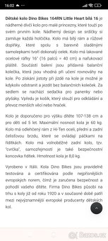 Dětské kolo vel.16 - 4