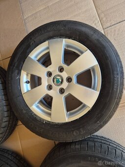 ALU kola R15 5x112 Škoda Deimos 195/65 R15 - 4