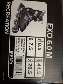 Prodám nové kolečkové brusle K2 vel. 7,5 - 4