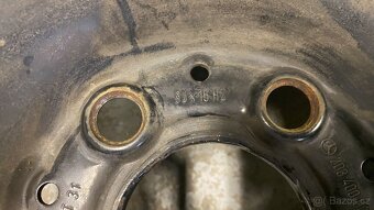 Plechové disky VW 6Jx15 ET31 5x112 - 4