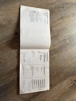 BMW e36 servisní historie knížka - 4