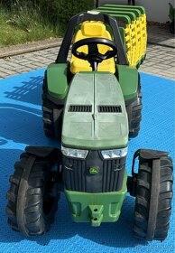 John Deere dětský traktor+ 2 vleky - 4