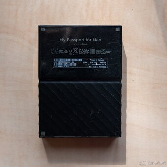 Externí disk WD My passport for Mac 4TB - HDD 2,5" - 4