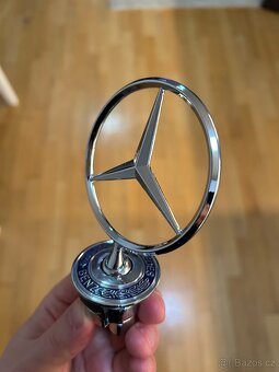 Mercedes ZNAK novy - kovový - 4