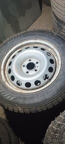 Prodám disky 5x108 R16 65,1 se zimníma pneu C - 4