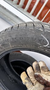 215/55/R17 BARUM ZIMNÍ SADA 4.5 A 5MM 215-55-R17 - 4