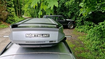 Střešní box Northline Tirol 420 Silver - objem 420l - 4