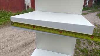 IKEA Bílá knihovna police Lack 190 cm - 4