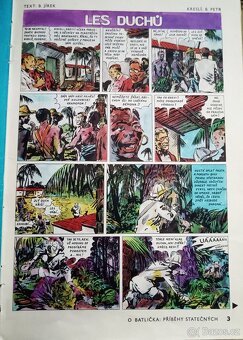 J. Foglar: Rychlé šípy. O. Batlička. Komiksy. 1969. - 4