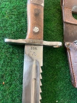 Švajčiarsky bajonet 1935 s pilou - 4