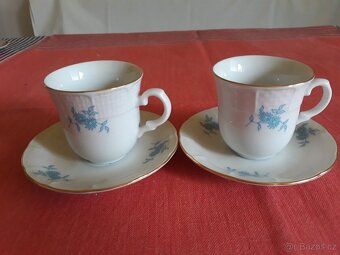 Starožitné porcelánové hrnečky - 4