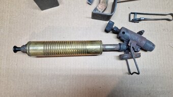 ruční benzínová pájka, letlampa + pájecí hroty a zapalovač - 4