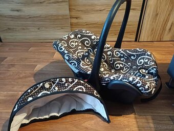 Autosedačka - Vajíčko DorJan do10kg s vložkou a dečkou. - 4