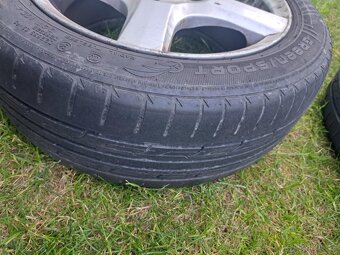 4x letní pneumatiky - plech - 4